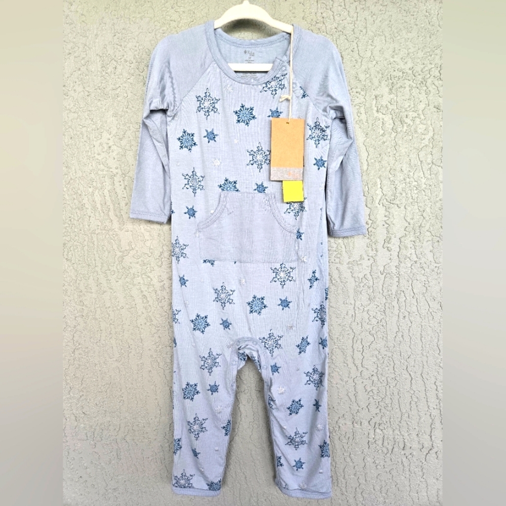 Kyte Baby 3T Snowflake Longall